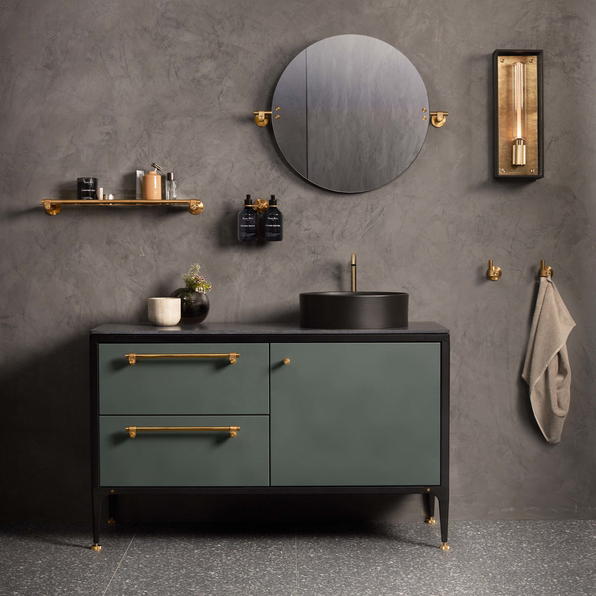 CAGED WET / WALL / LARGE - BRASS - bilde 4