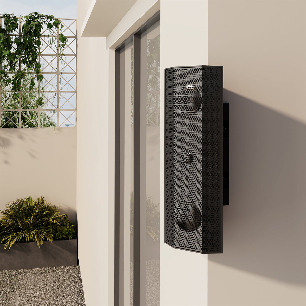 LitheAudio - iO One utendørs IP66 - PASSIV - Sort