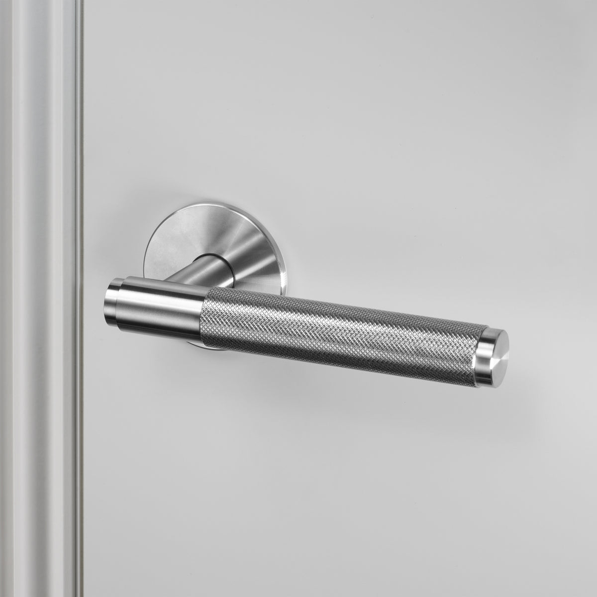 BUSTER + PUNCH® - DOOR HANDLE / SPRUNG / CROSS / 30mm - STEEL - bilde 2