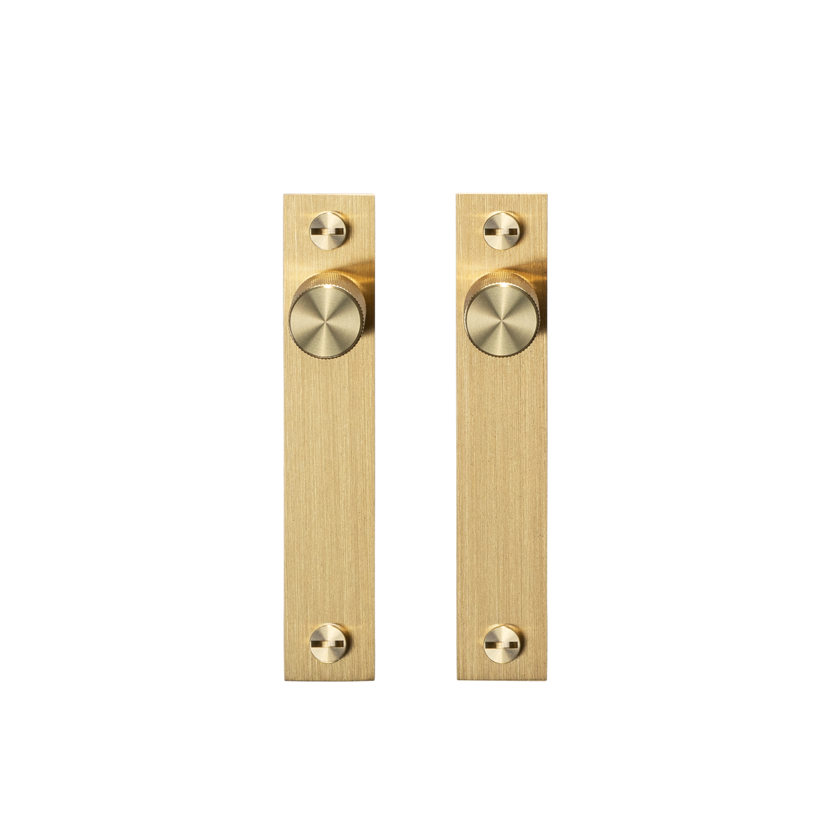 BUSTER + PUNCH® - FURNITURE KNOB / PLATE / CROSS / 130mm - 2 stk - BLACK - bilde 3