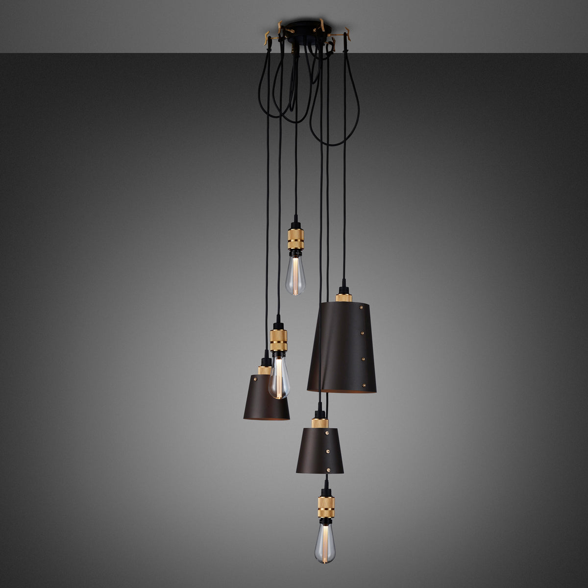 BUSTER + PUNCH® - Hooked 6.0 Mix Graphite / Brass - 2m