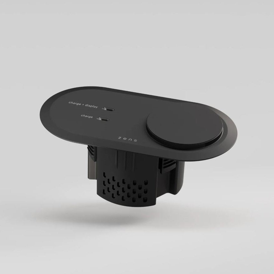 Zens PuK Combi HDMI – innfelt docking og Qi2-lader