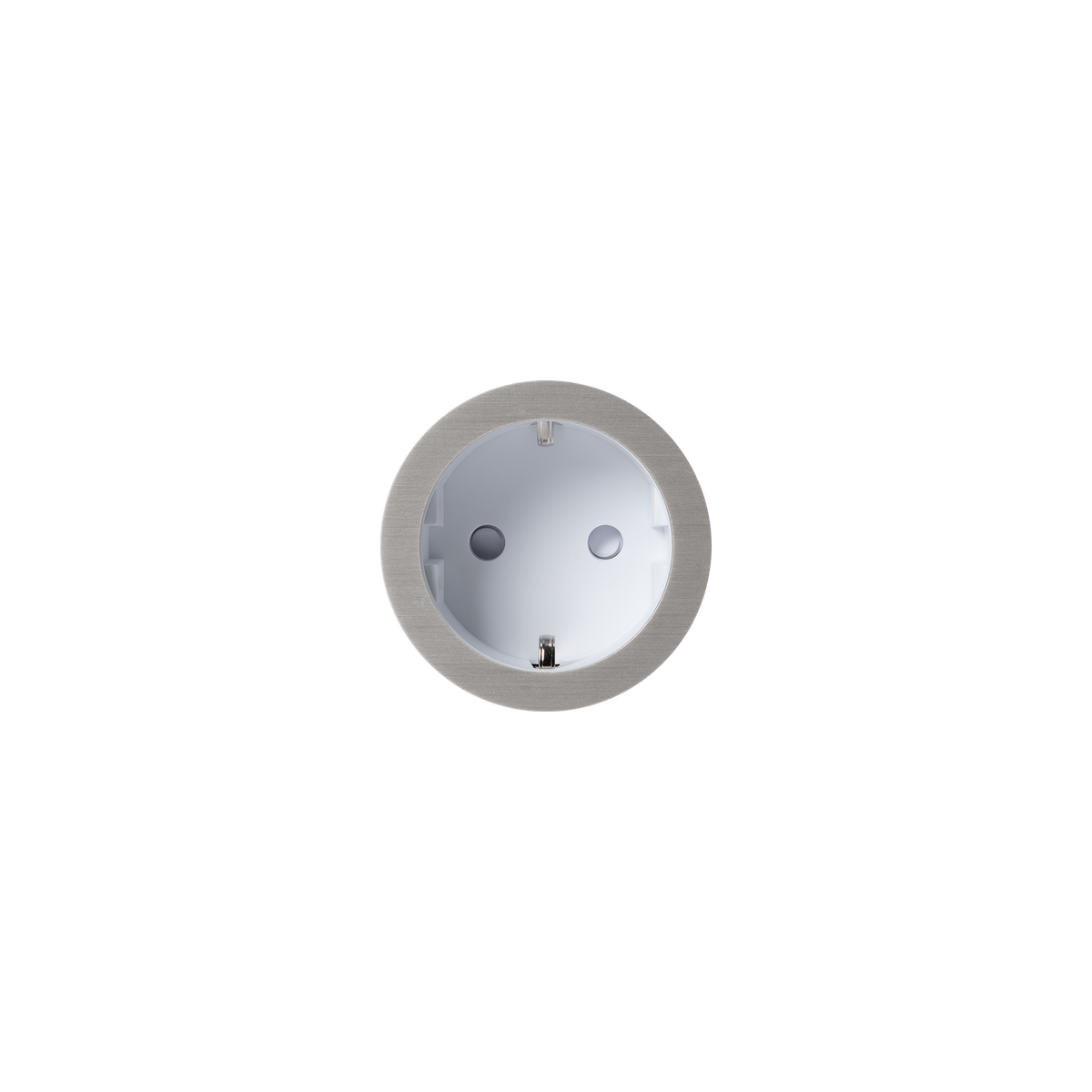 PRADO | Socket 2.0 Type F – Tre/stein – Ø52 mm – Hvit / Canon de Fusil Light
