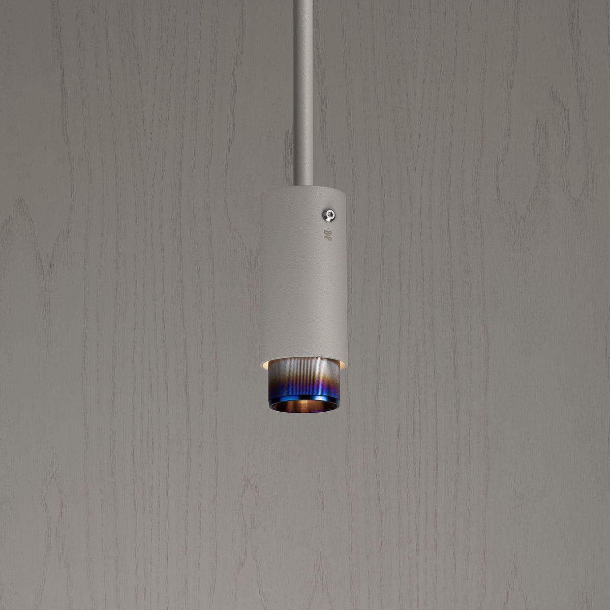EXHAUST PENDANT / LINEAR / STONE / BURNT STEEL - BUSTER + PUNCH®
