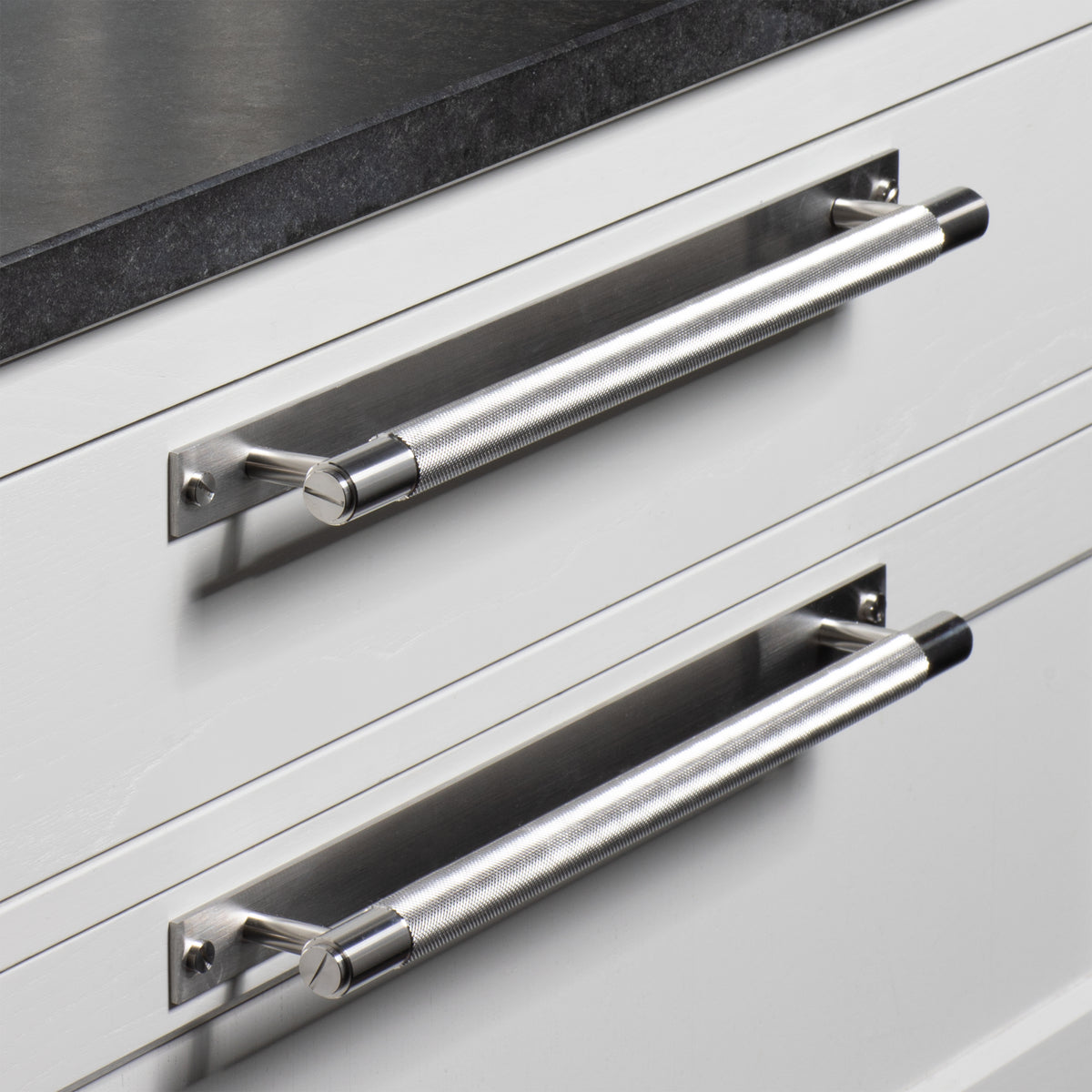 BUSTER + PUNCH® - PULL BAR / PLATE / CROSS 300mm / MEDIUM - Stainless Steel - bilde 3