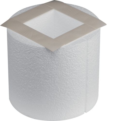 2HOME.NO® - Skreddersydd Støpekloss til Hager gulvboks - VR06 - Ø220mm - Isopor - HAGER