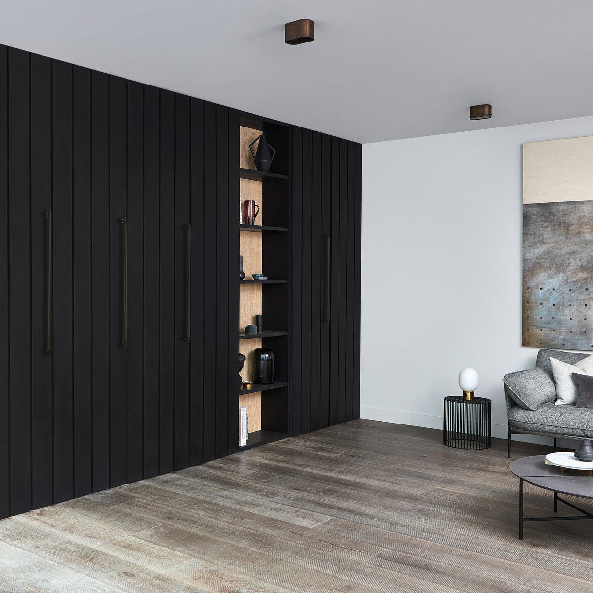 BUSTER + PUNCH® - CLOSET BAR / CROSS 760mm - Smoked Bronze - bilde 4
