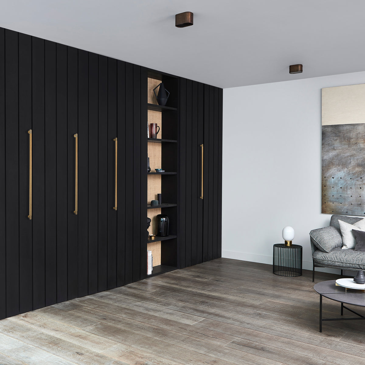 BUSTER + PUNCH® - CLOSET BAR / CROSS 760mm - BRASS - bilde 4