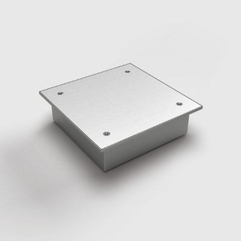 6522A | FIRKANTET GULVBOKS | 2 STIKK + 1x CEE 5/16A 400V, 1x CEE 5/32A 400V | IP65 - Utendørs - STEEL - bilde 3