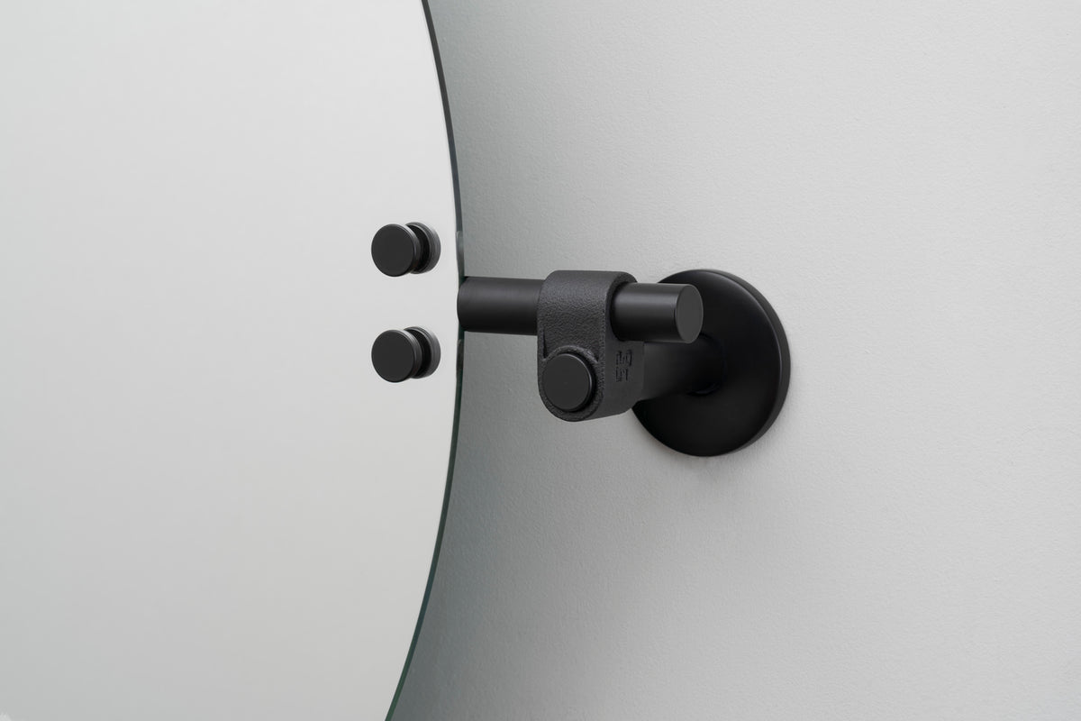 BUSTER + PUNCH - MIRROR / CAST / LARGE / 600 mm - WELDERS BLACK - BUSTER + PUNCH®
