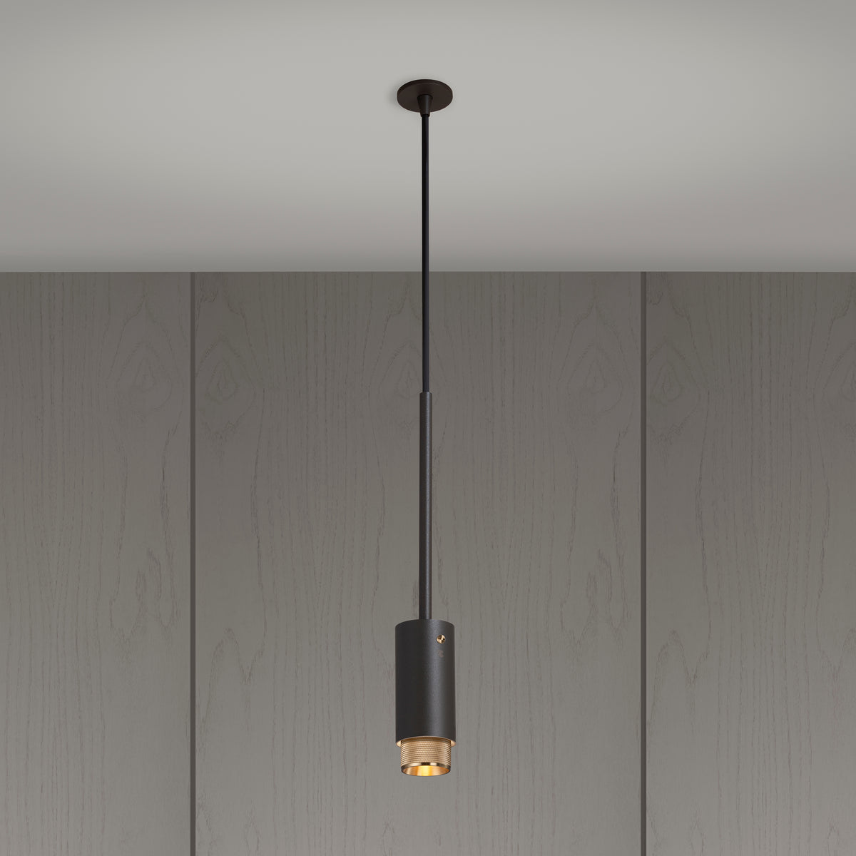 EXHAUST PENDANT / CROSS / GRAPHITE / BRASS - BUSTER + PUNCH®
