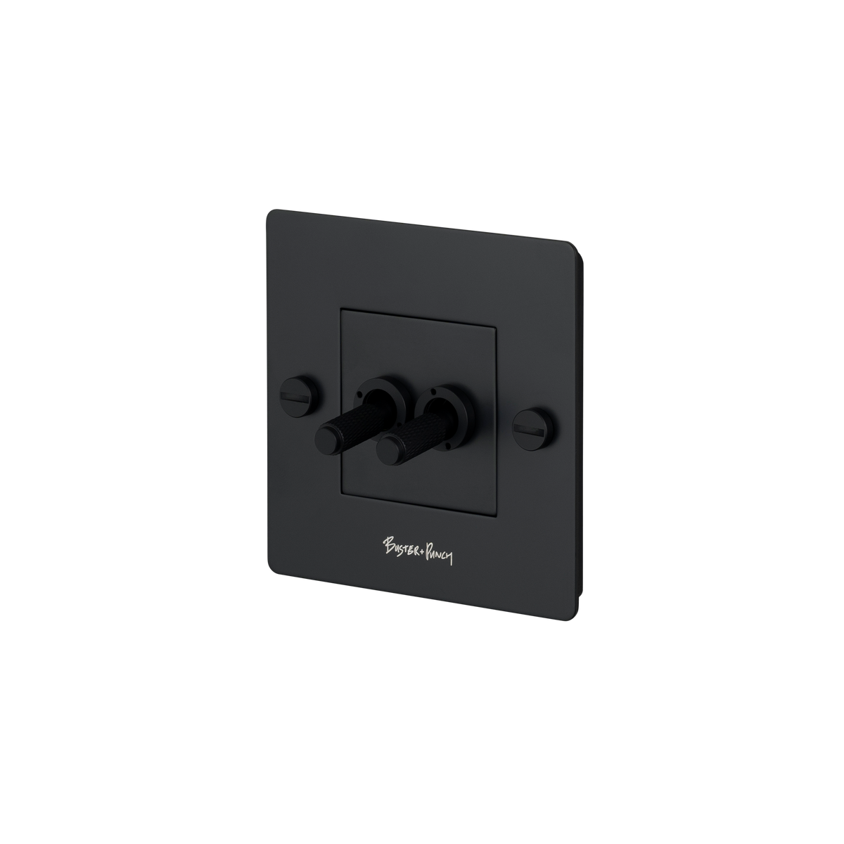 BUSTER + PUNCH® EU | 1G Dobbel impuls vippebryter | Black