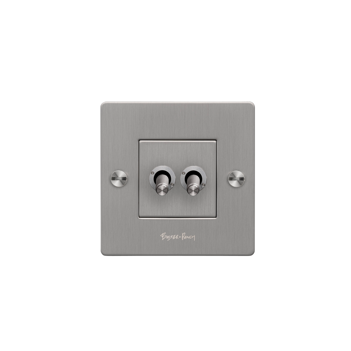 BUSTER + PUNCH® EU | 1G Dobbel impuls vippebryter | Steel