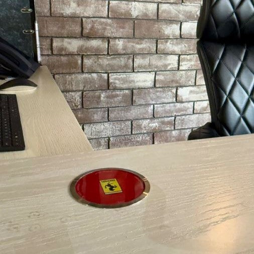Qi 2.0 Trådløs Lader (15W med magnetisk hold) – Rustfritt Stål med Utskiftbart Logo-glass - 10 stk - IP65 - 2HOME.NO