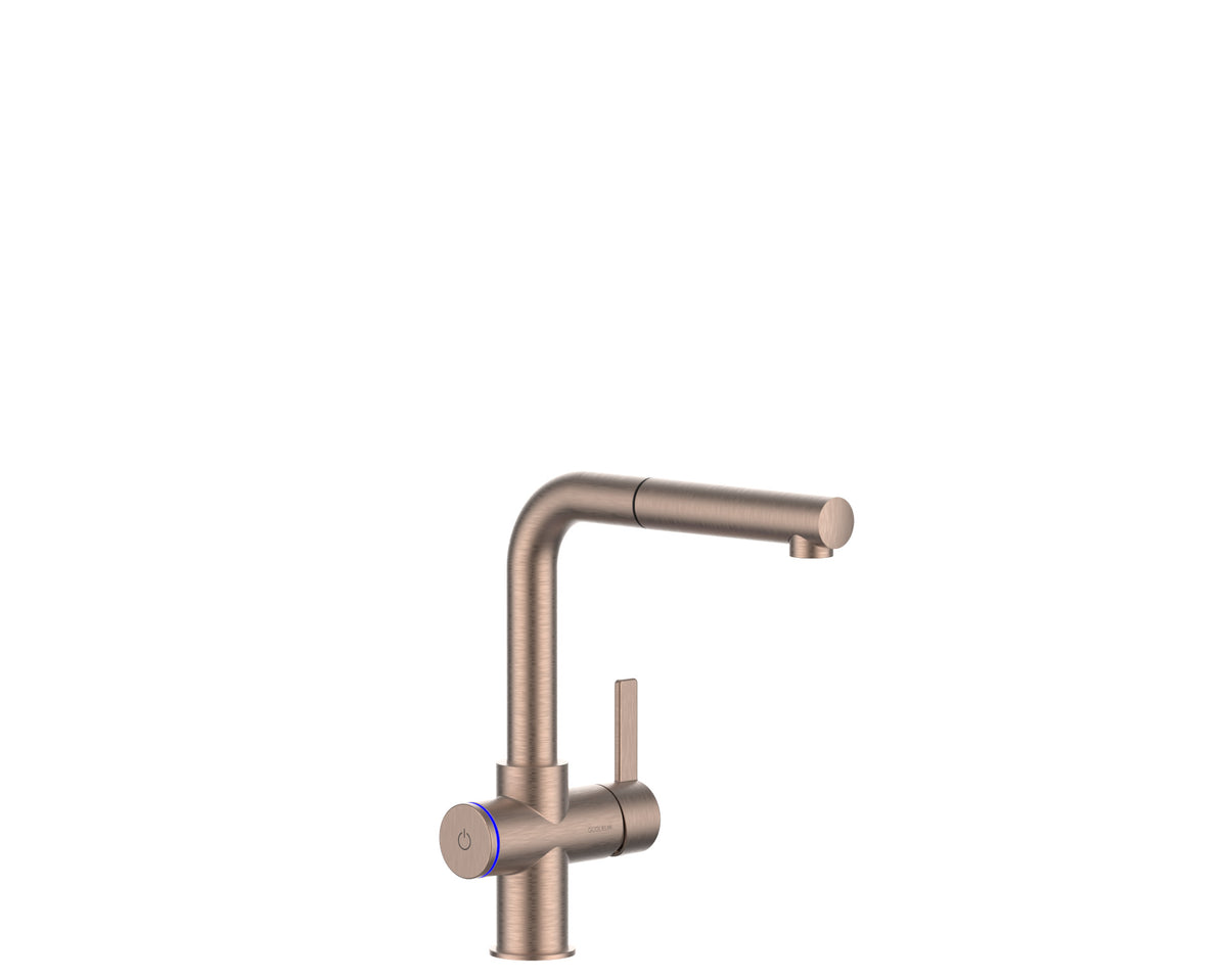 GUGLIELMI SMARTAP® FIRENZE med uttrekk - PVD58 Satin Rose Gold finish - GUGLIELMI