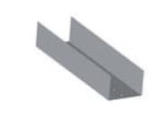 ASA EXIT FLY DUAL – Innfelt modul uten innmat - 300mm modul – Steel