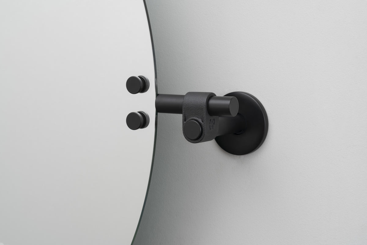 BUSTER + PUNCH - MIRROR / CAST / SMALL / 400 mm - WELDERS BLACK - bilde 2