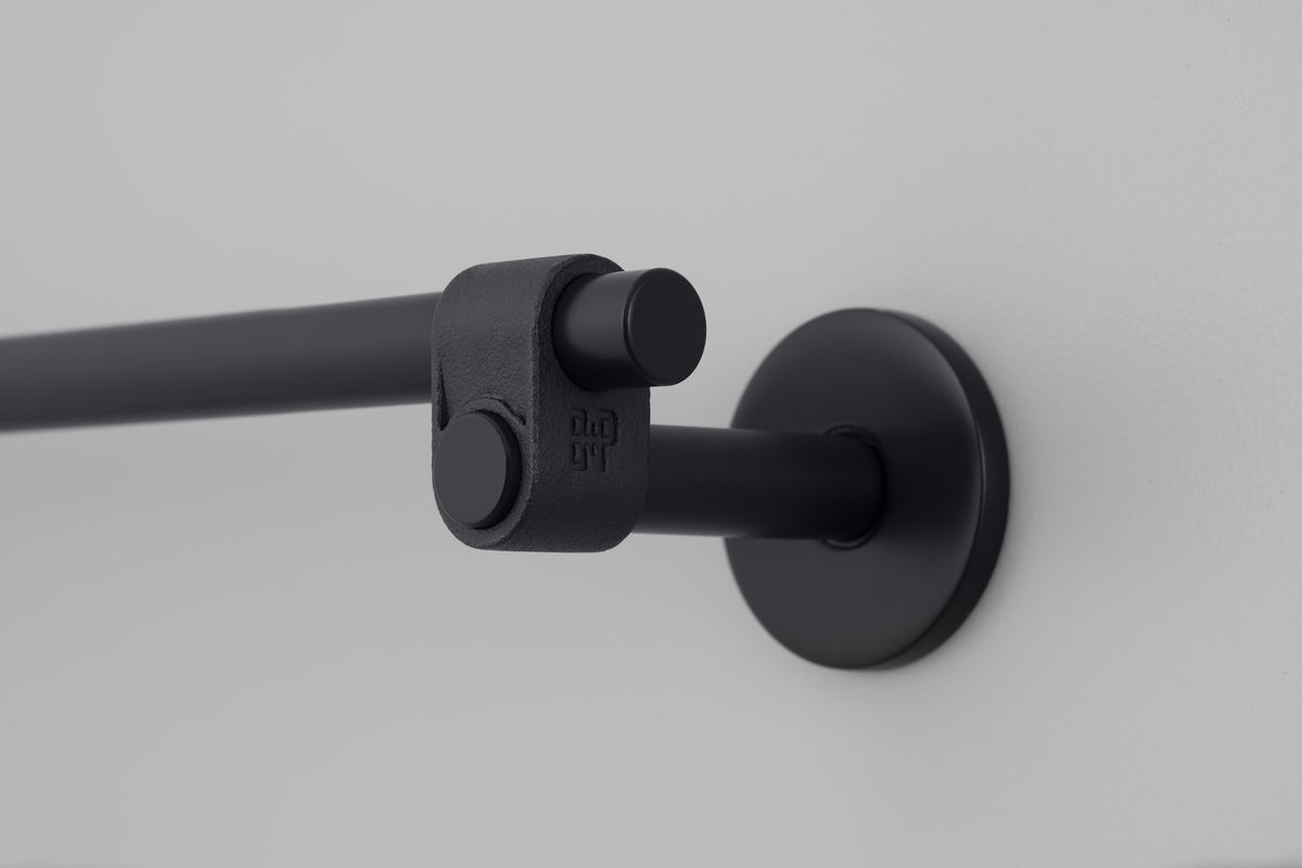 BUSTER + PUNCH - TOWEL RAIL / CAST / SMALL / 300 mm - WELDERS BLACK - bilde 4