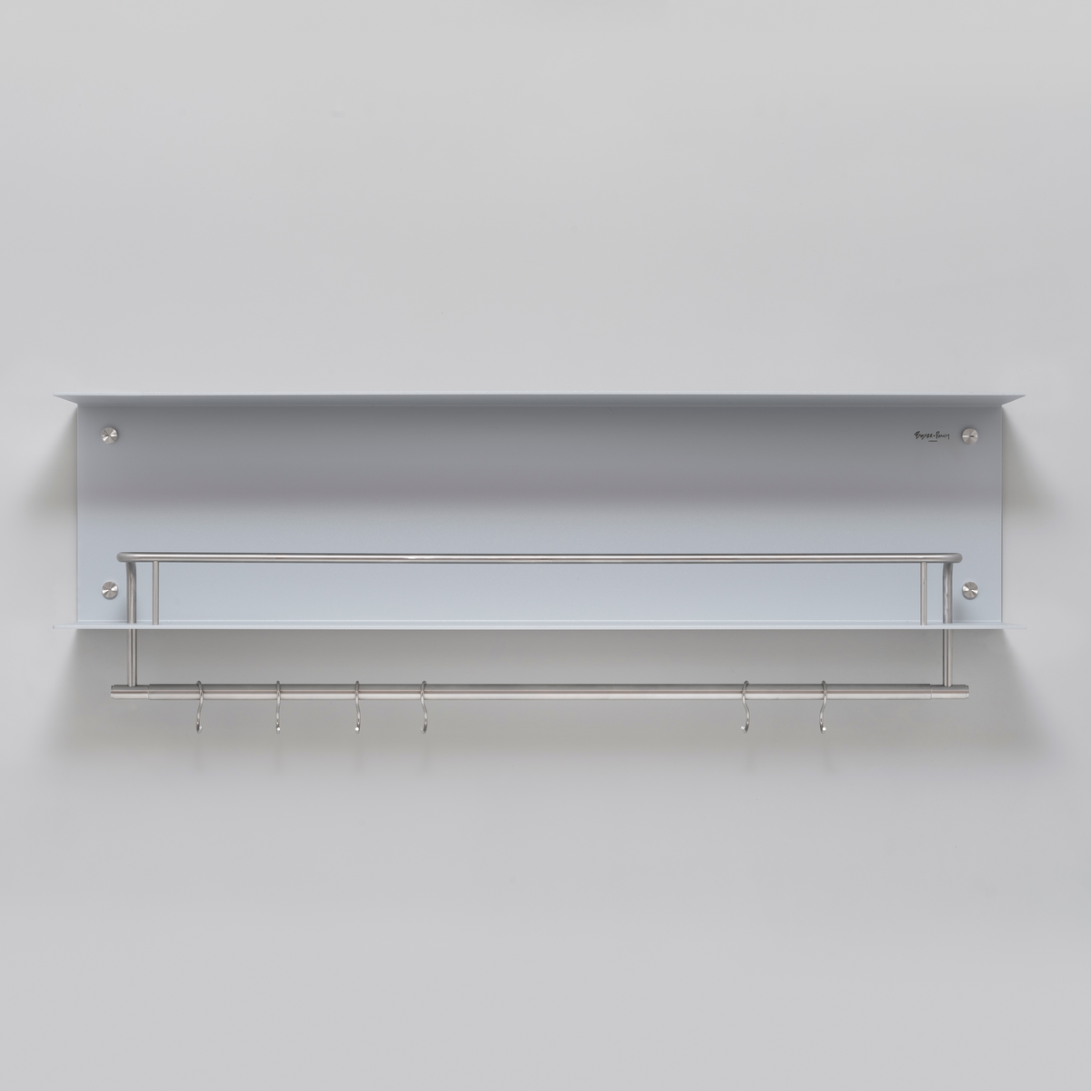 BUSTER + PUNCH® - HANGER SHELF - HYLLE - 1150 mm x 370 X 234 mm - STONE / STEEL - bilde 3