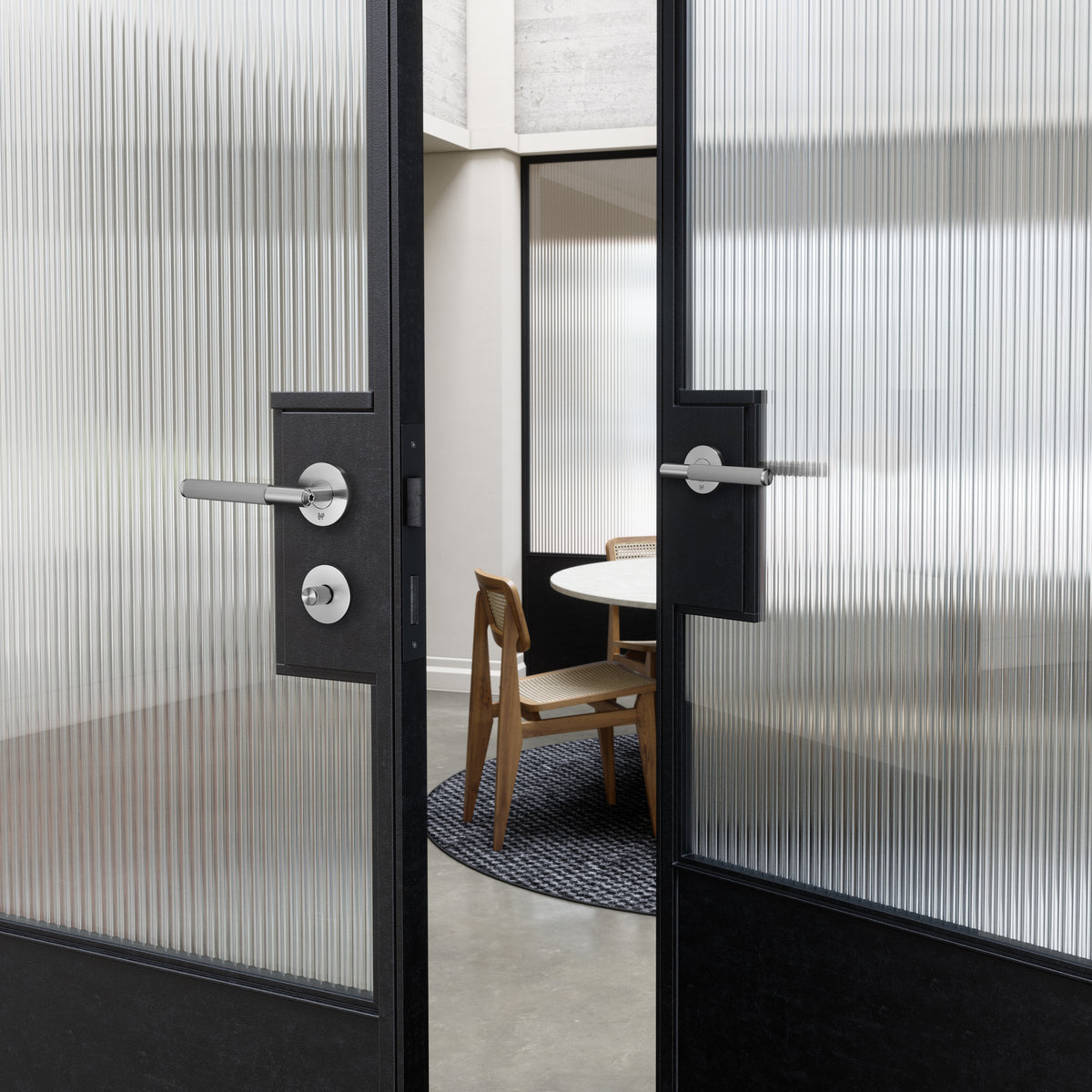 BUSTER + PUNCH® - THUMBTURN LOCK / LINEAR / STEEL - bilde 2