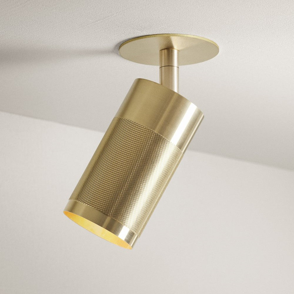 THORUP COPENGAHEN | Patrone CLIP FIT Innfelt Taklampe | MESSING