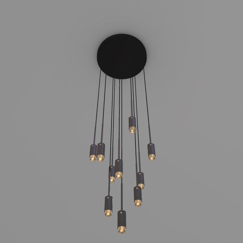 BUSTER + PUNCH® - EXHAUST CHANDELIER - 10 PENDANTS / SURFACE + SUSPENDED - bilde 4