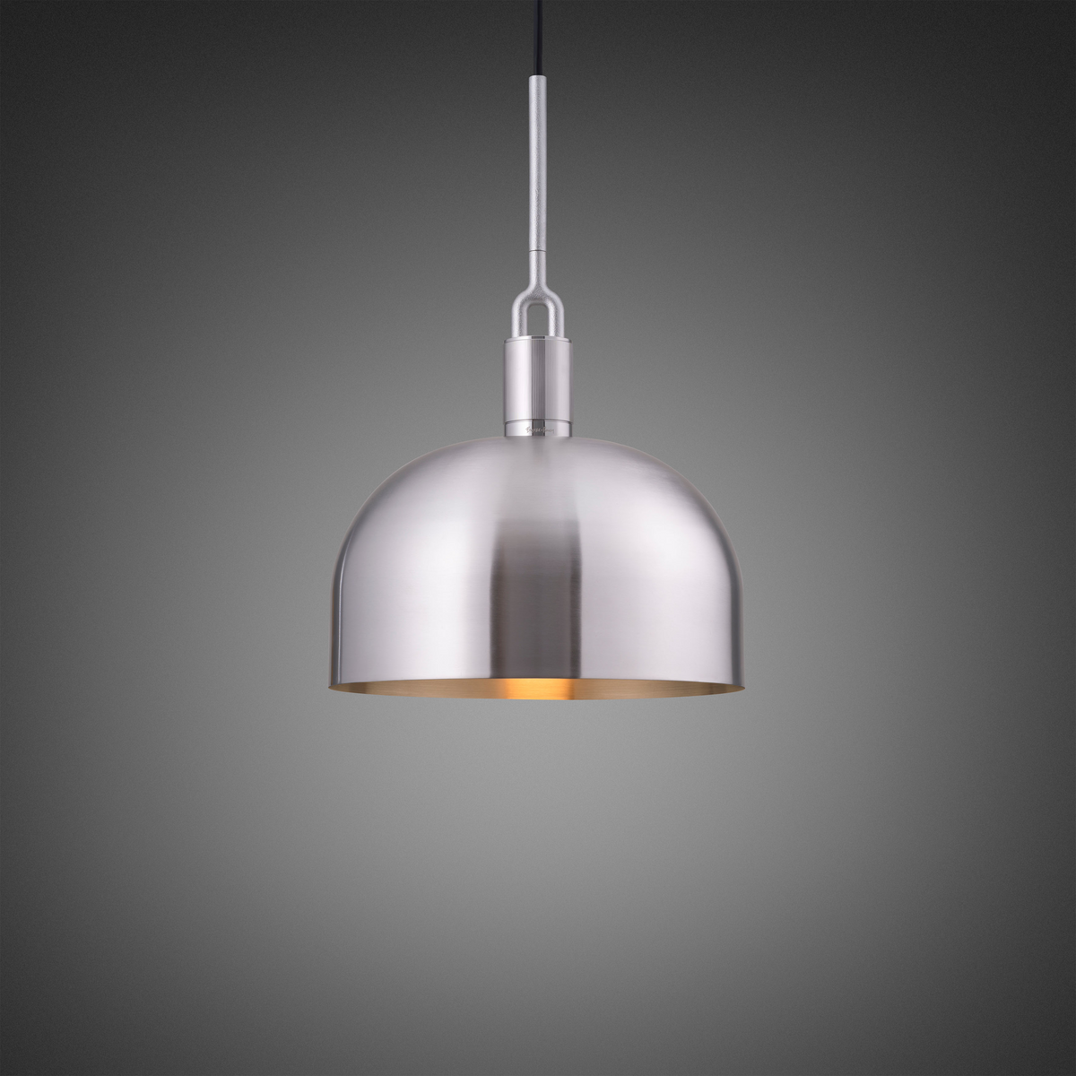 FORKED PENDANT / SHADE - Large - Steel