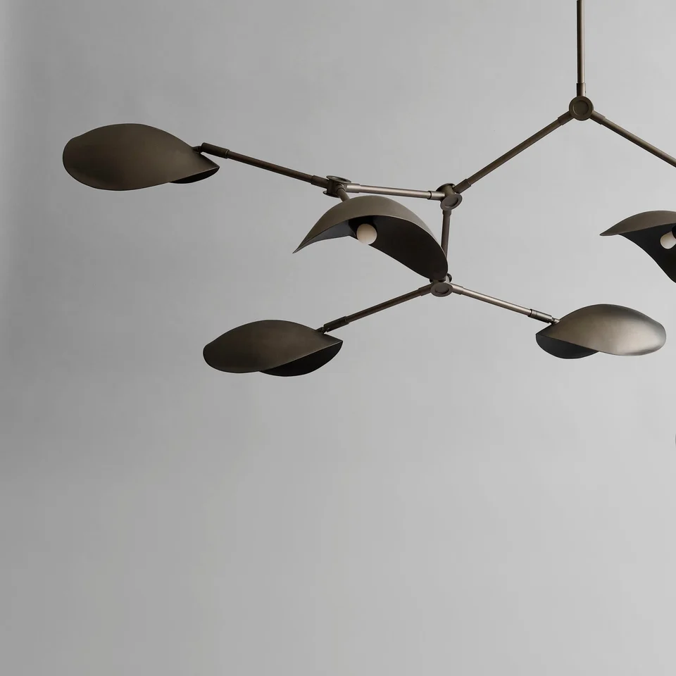 Stingray lysekrone Bronze – nærbilde