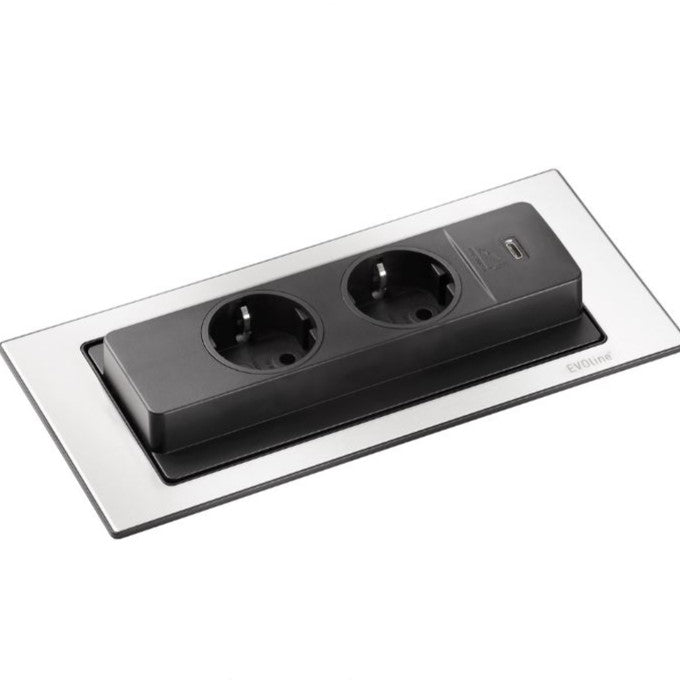 BACKFLIP | 2 STIKK + 1 USB-C | MATT HVIT - bilde 2