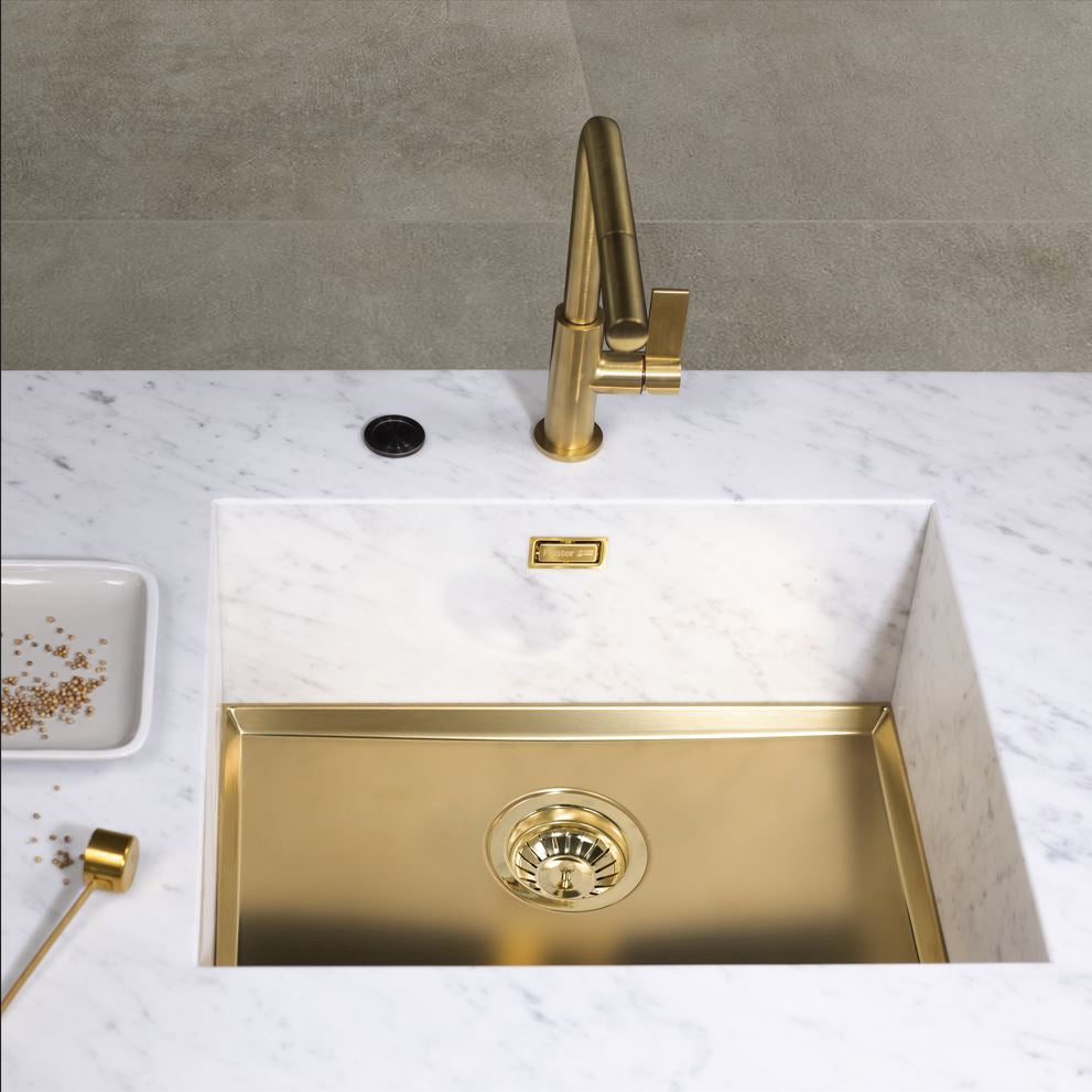 Kjøkkenvask bunn til Stein, Dekton eller Corian - 710x400x20mm - Phantom Base - GULL