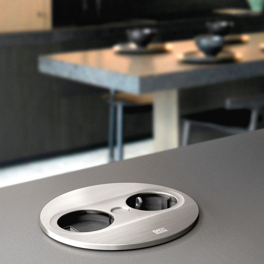 TWIST 2 | 1 STIKK + 2 USB A+C | STAINLESS STEEL - bilde 2