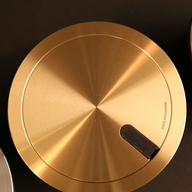2HOME.NO® BAASTRUP - VIP Copenhagen 150 - Med 3mm buet flens - 2 Stikk + 2 DATA - Messing - bilde 2