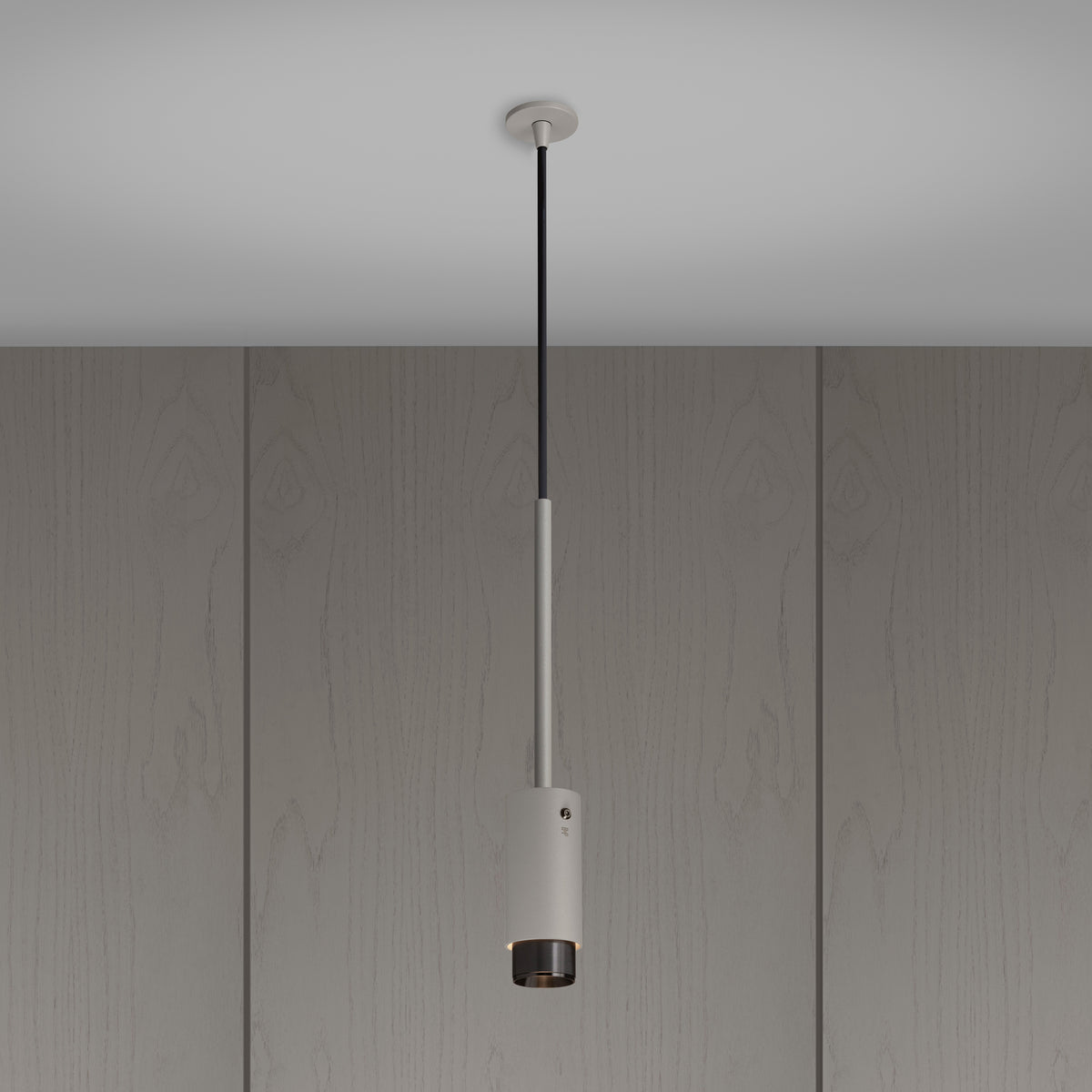 EXHAUST PENDANT / LINEAR / STONE / GUN METAL - BUSTER + PUNCH®