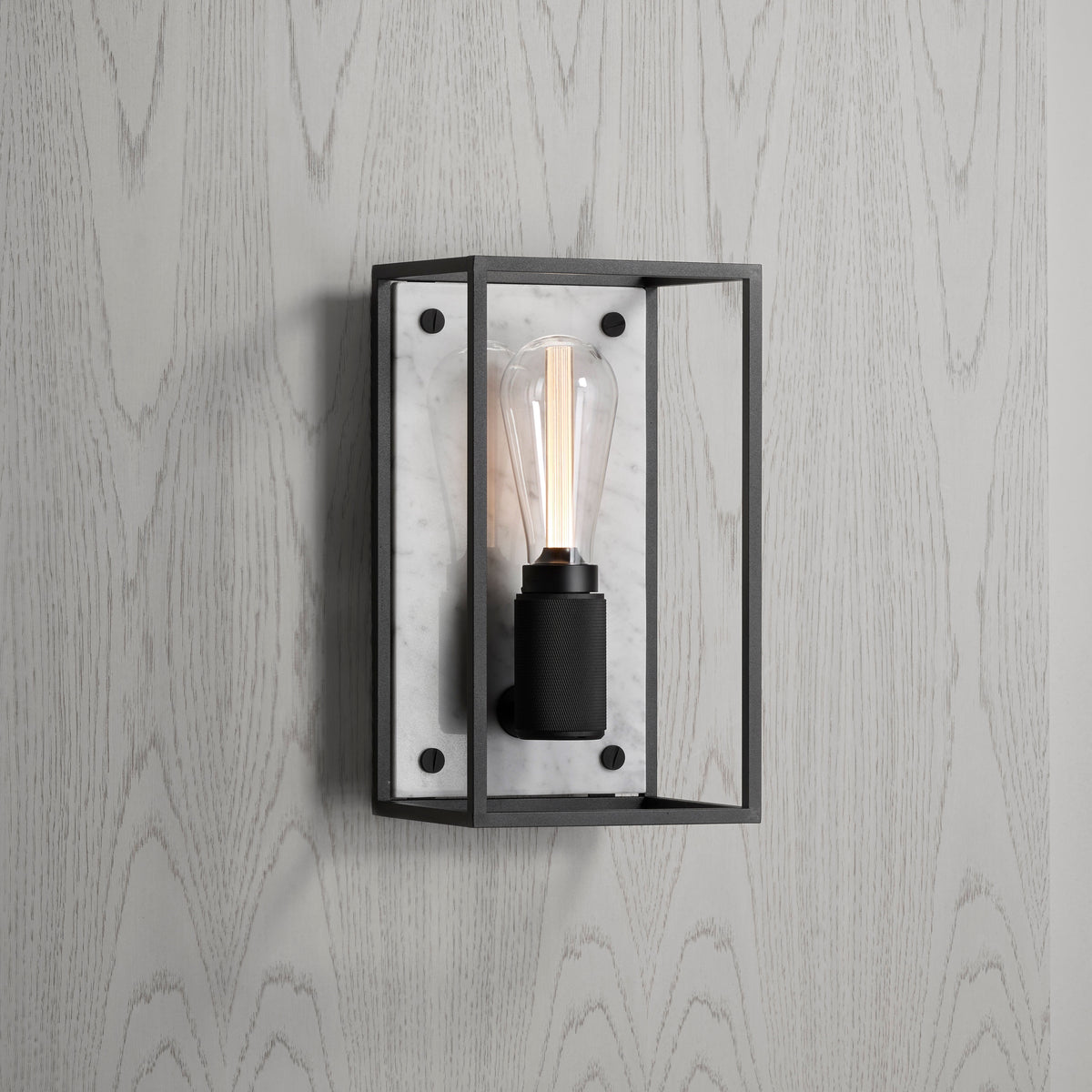 BUSTER + PUNCH® - CAGED WALL / MEDIUM - WHITE MARBLE