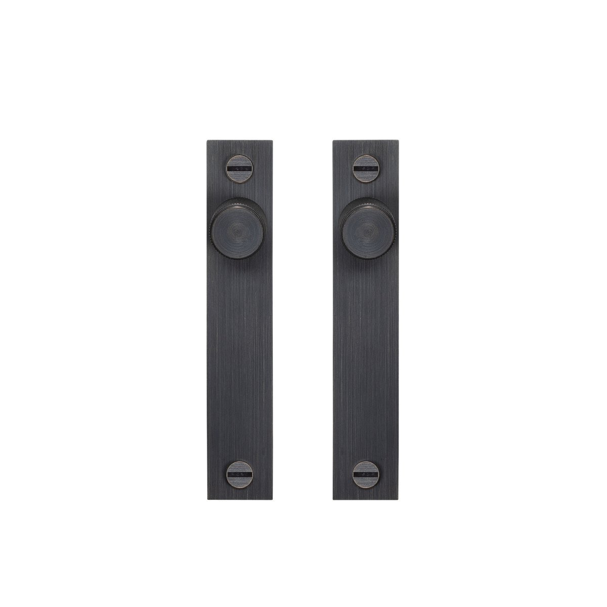 BUSTER + PUNCH® - FURNITURE KNOB / PLATE / CROSS / 130mm - 2 stk - Smoked Bronze - bilde 2