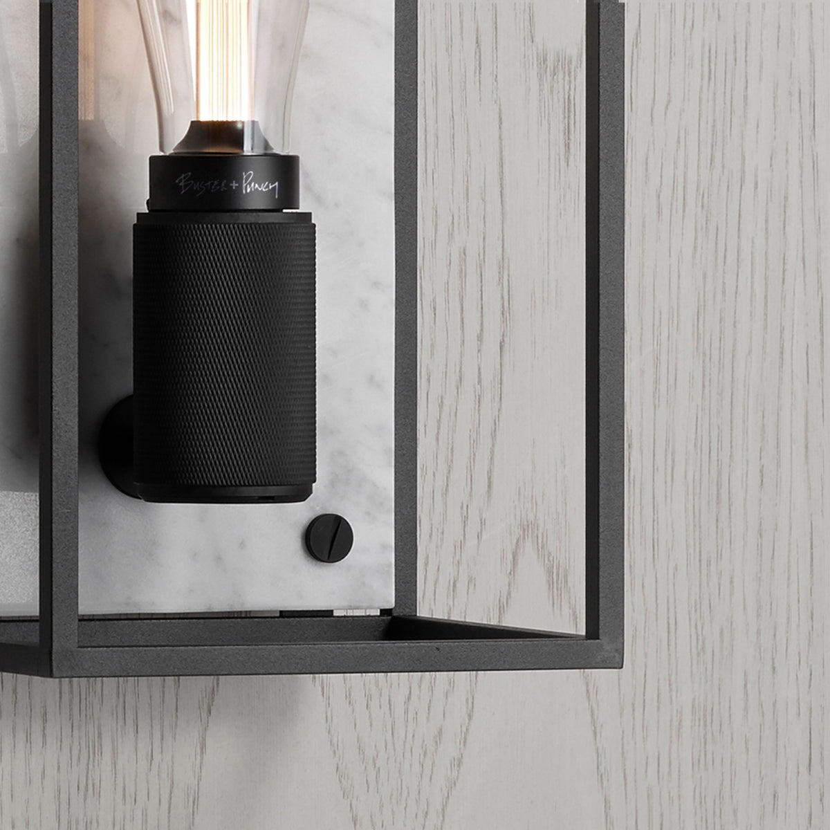 BUSTER + PUNCH® - CAGED WALL / MEDIUM - WHITE MARBLE - bilde 2