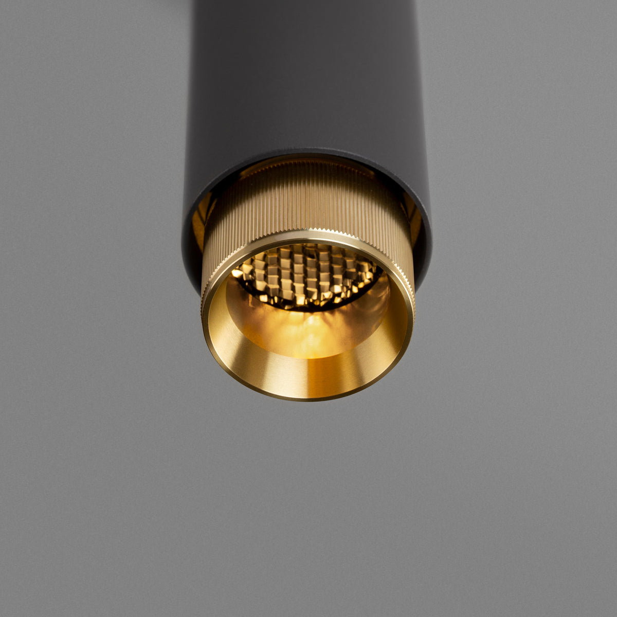 EXHAUST PENDANT / LINEAR / GRAPHITE / BRASS - BUSTER + PUNCH®