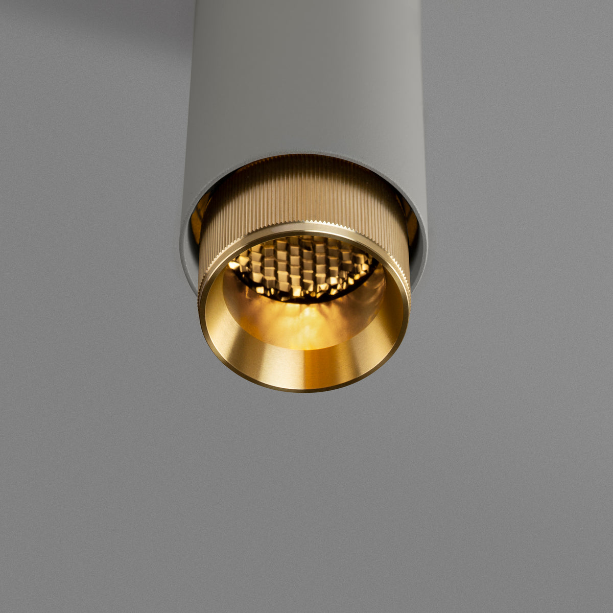 EXHAUST PENDANT / LINEAR / STONE / BRASS - BUSTER + PUNCH®