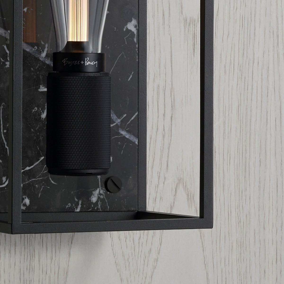 BUSTER + PUNCH® - CAGED WALL / MEDIUM - BLACK MARBLE - bilde 3