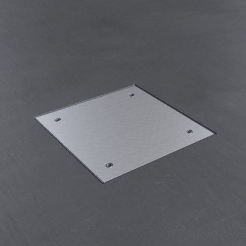 6522A | FIRKANTET GULVBOKS | 2 STIKK + 1x CEE 5/16A 400V, 1x CEE 5/32A 400V | IP65 - Utendørs - STEEL - bilde 2