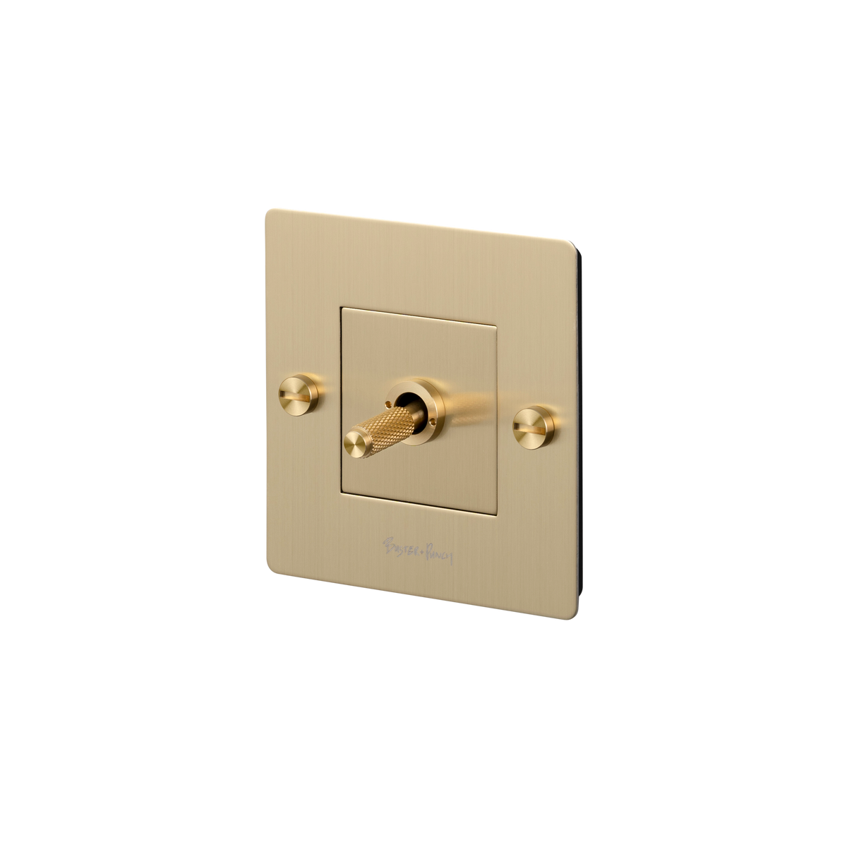BUSTER + PUNCH® EU | 1G Enkel impuls vippebryter | Brass