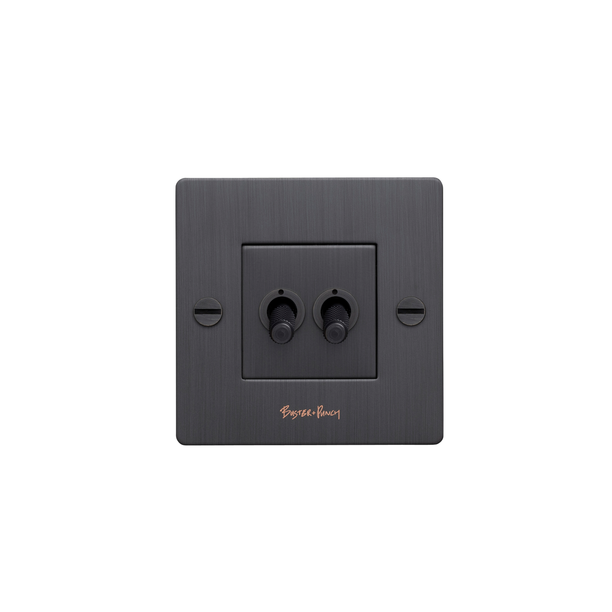 BUSTER + PUNCH® EU | 1G Dobbel impuls vippebryter | Smoked Bronze