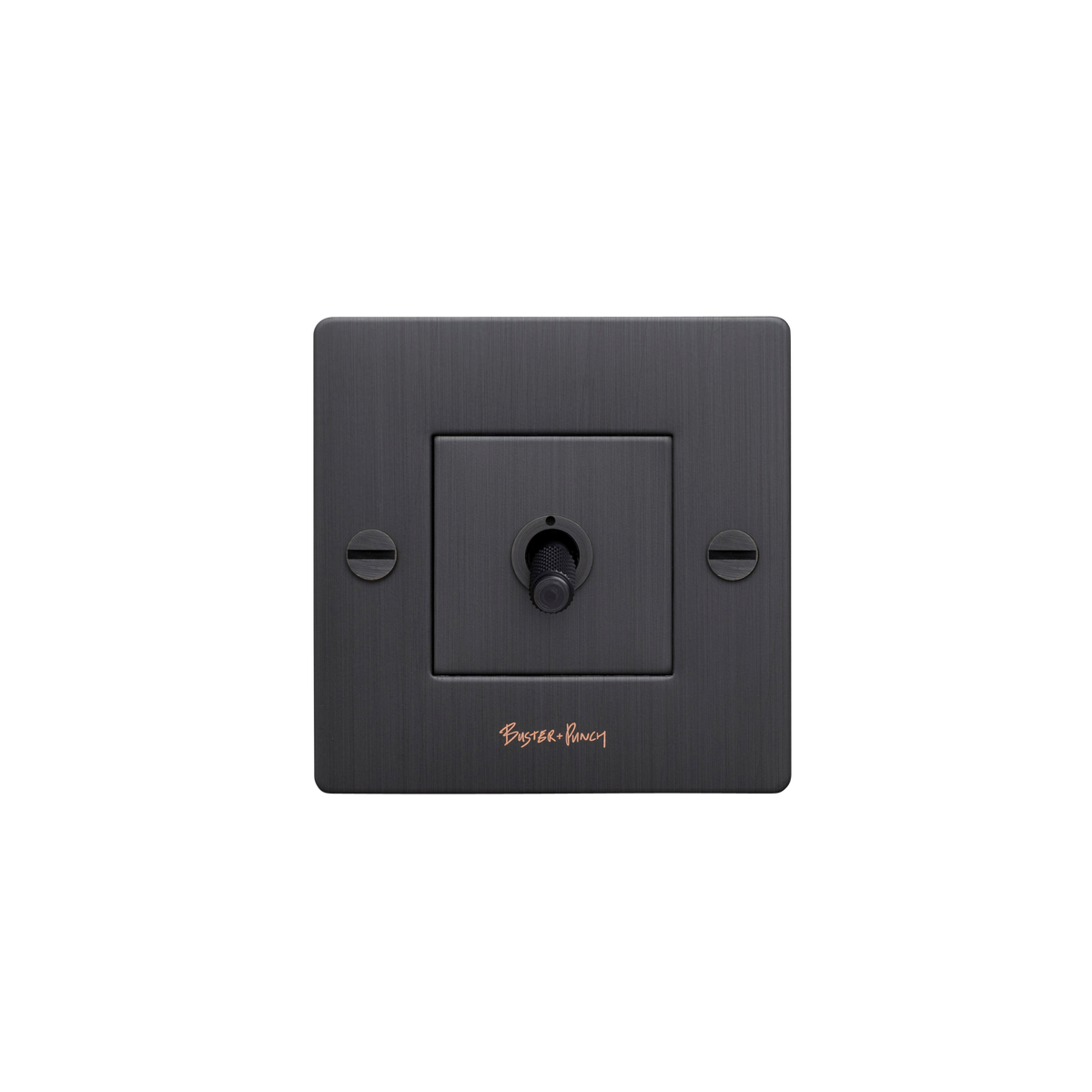 BUSTER + PUNCH® EU | 1G Enkel impuls vippebryter | Smoked Bronze