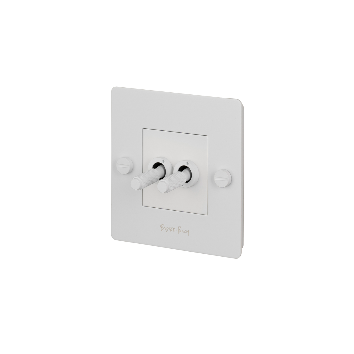 BUSTER + PUNCH® EU | 1G Dobbel impuls vippebryter | White