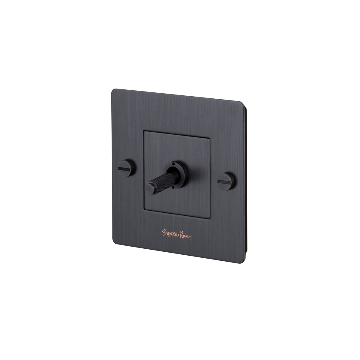 BUSTER + PUNCH® EU | 1G Enkel impuls vippebryter | Smoked Bronze