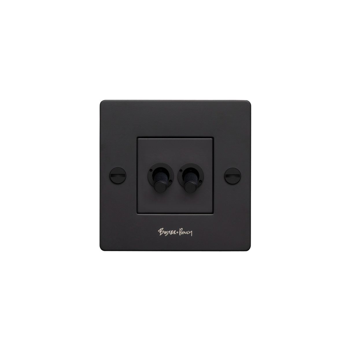 BUSTER + PUNCH® EU | 1G Dobbel impuls vippebryter | Black