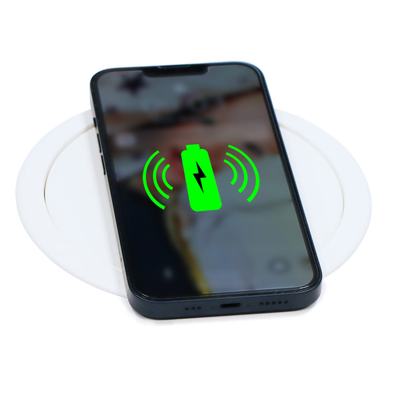 POWERBOX - 4 Stikk + 2 USB (A+C) + 2 CAT6 + Qi-lader (2A) - MATT HVIT - 2HOME.NO®