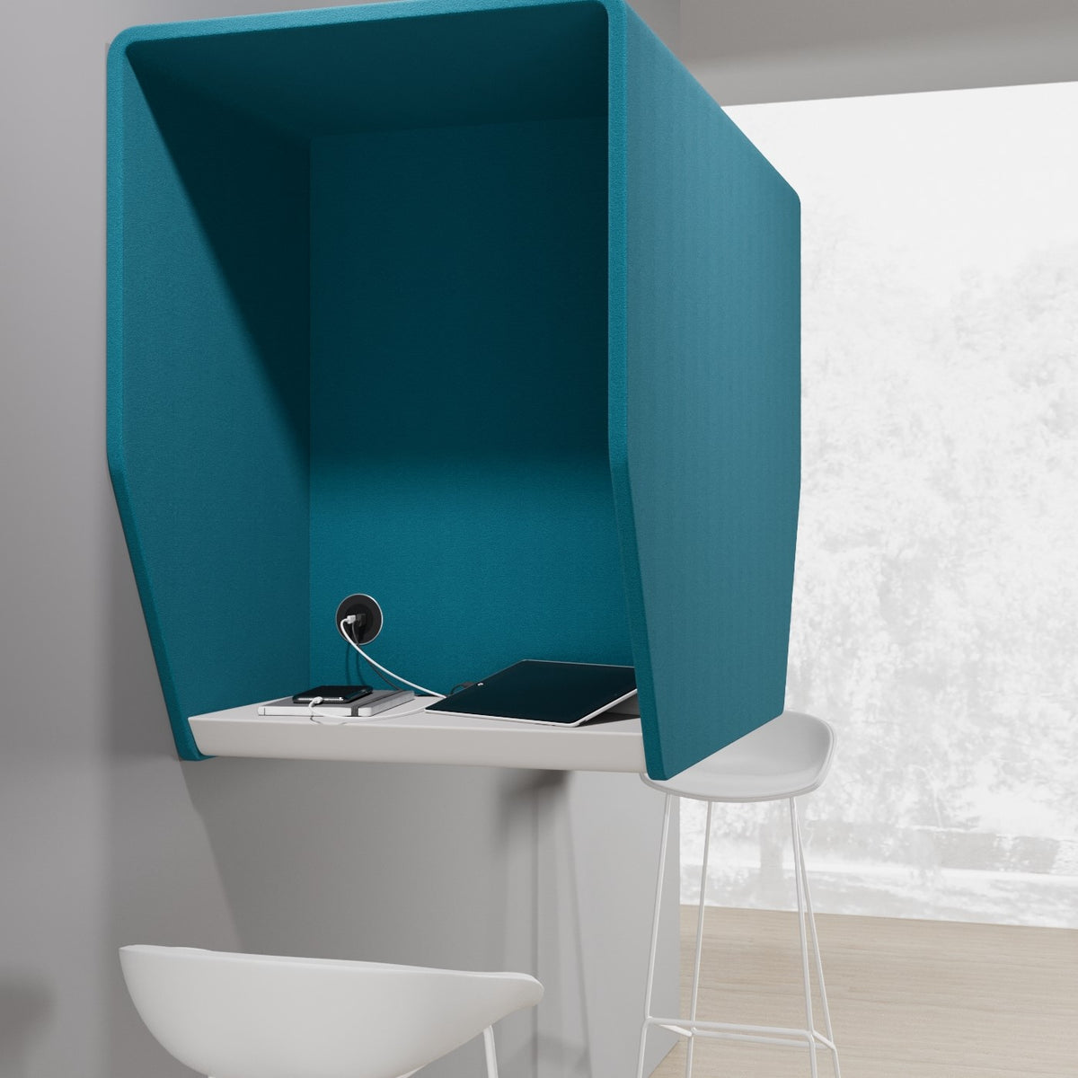 VersaDOT - 2 USB A+C (36W) - STAINLESS STEEL, SORT GLASS OG HVITT GLASS (Fargepakke) - bilde 4