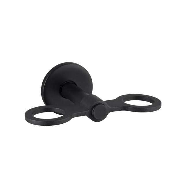 BUSTER + PUNCH - SOAP BOTTLE HOLDER / DOUBLE / CAST - WELDERS BLACK