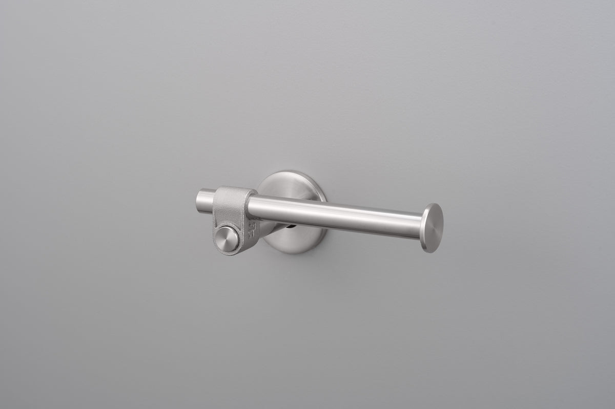 BUSTER + PUNCH - TOILET ROLL HOLDER / CAST - STEEL